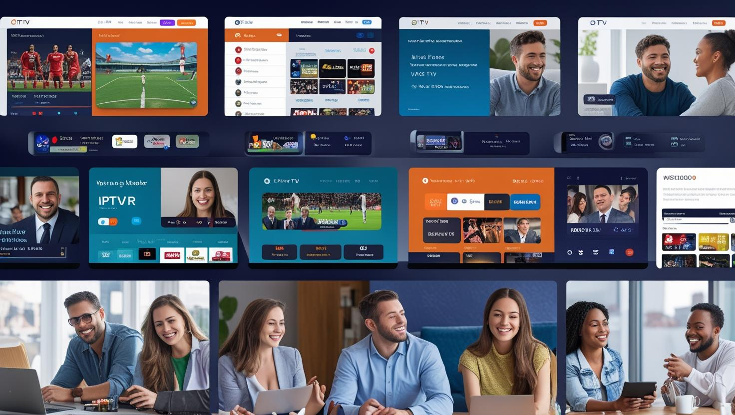 Affordable IPTV subscription plans with access to live TV, sports, and on-demand content.