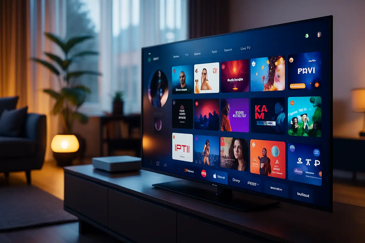Best smart TV for IPTV with HD display and app compatibility