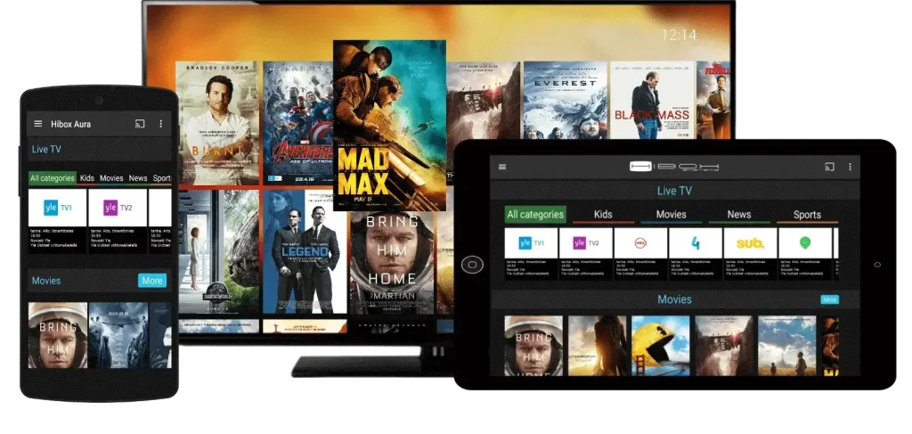 User activating UK IPTV subscription on smart TV